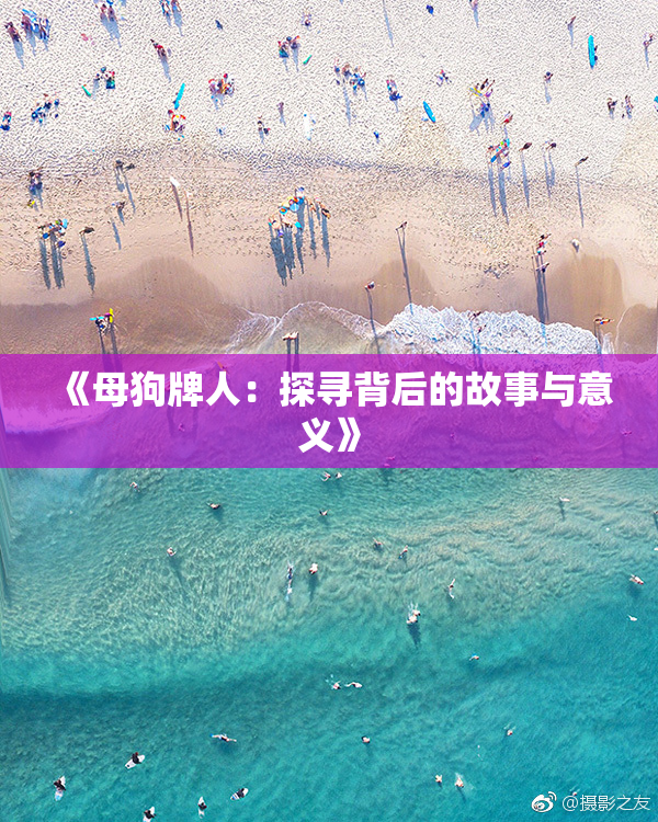 《母狗牌人：探寻背后的故事与意义》