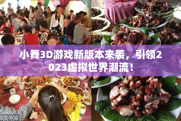 小舞3D游戏新版本来袭，引领2023虚拟世界潮流！