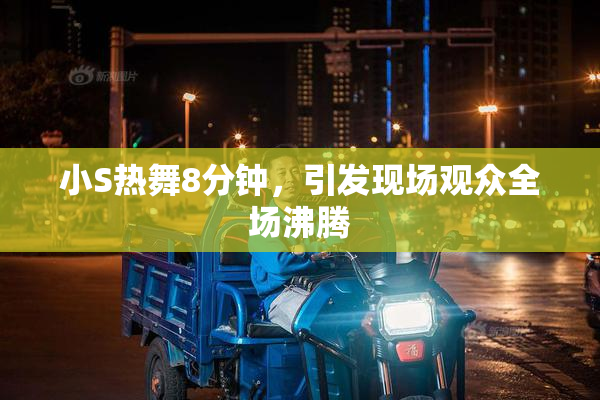 小S热舞8分钟，引发现场观众全场沸腾