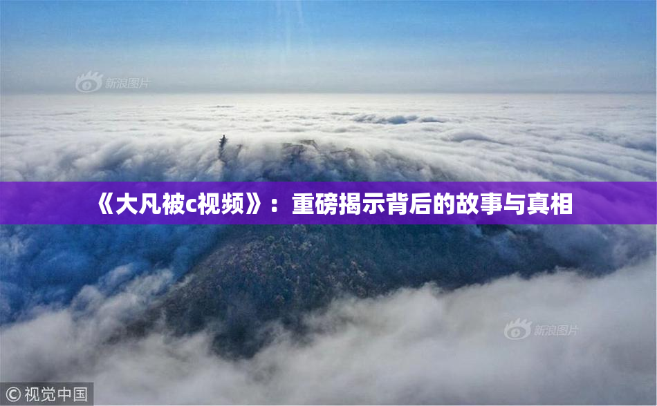 《大凡被c视频》：重磅揭示背后的故事与真相