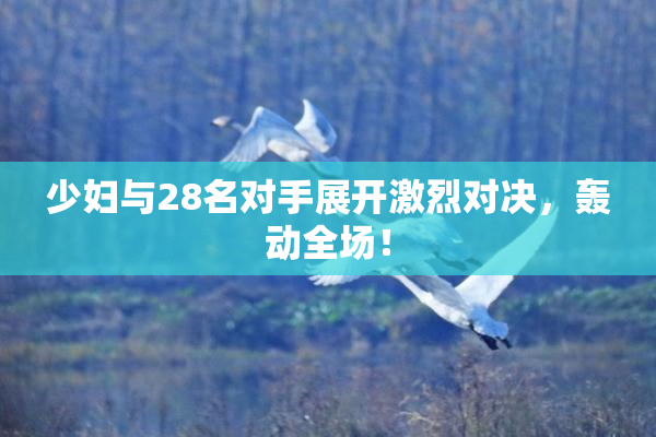 少妇与28名对手展开激烈对决，轰动全场！