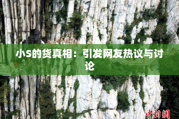 小S的货真相：引发网友热议与讨论