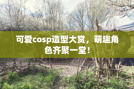 可爱cosp造型大赏，萌趣角色齐聚一堂！