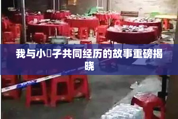 我与小娻孑共同经历的故事重磅揭晓