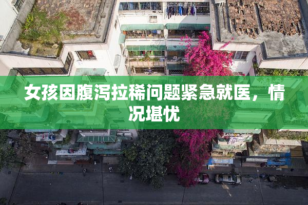 女孩因腹泻拉稀问题紧急就医，情况堪忧