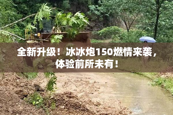 全新升级！冰冰炮150燃情来袭，体验前所未有！