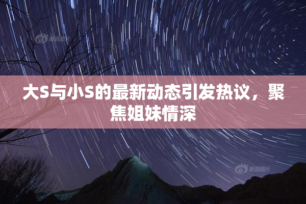 大S与小S的最新动态引发热议，聚焦姐妹情深