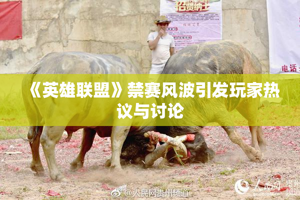 《英雄联盟》禁赛风波引发玩家热议与讨论