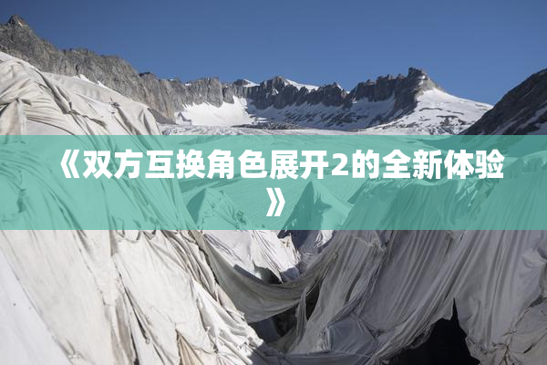 《双方互换角色展开2的全新体验》