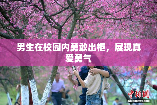 男生在校园内勇敢出柜，展现真爱勇气
