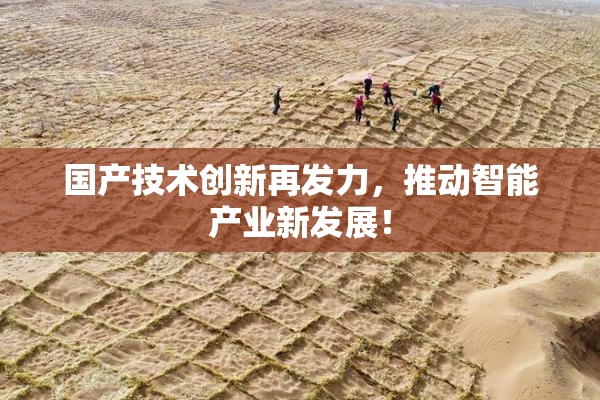 国产技术创新再发力，推动智能产业新发展！