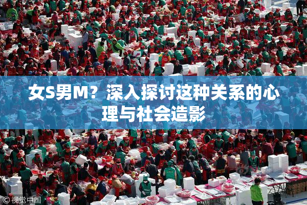 女S男M？深入探讨这种关系的心理与社会造影