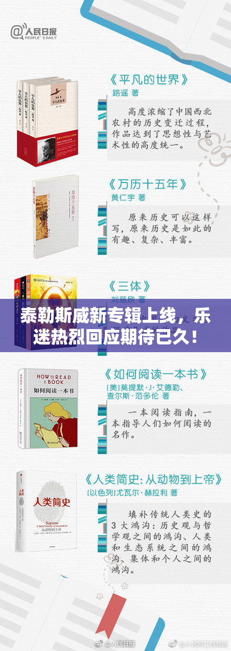 泰勒斯威新专辑上线，乐迷热烈回应期待已久！
