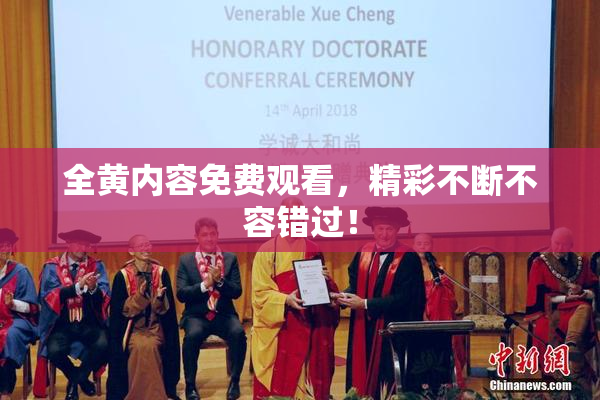全黄内容免费观看，精彩不断不容错过！