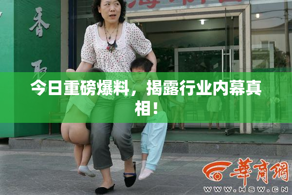 今日重磅爆料，揭露行业内幕真相！