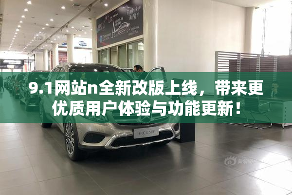 9.1网站n全新改版上线，带来更优质用户体验与功能更新！