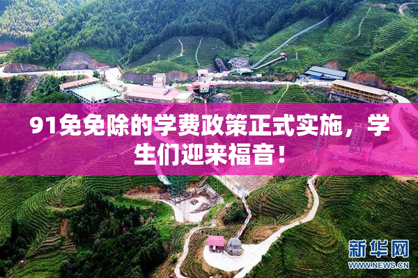 91免免除的学费政策正式实施，学生们迎来福音！