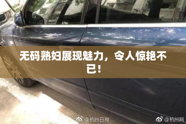 无码熟妇展现魅力，令人惊艳不已！