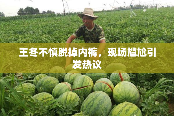 王冬不慎脱掉内裤，现场尴尬引发热议