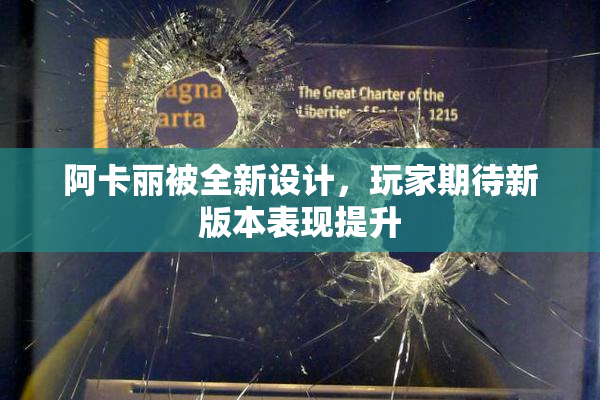 阿卡丽被全新设计，玩家期待新版本表现提升
