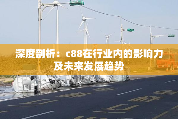 深度剖析：c88在行业内的影响力及未来发展趋势