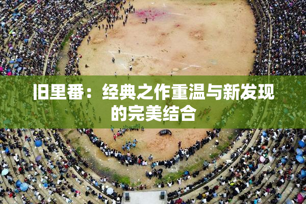 旧里番：经典之作重温与新发现的完美结合