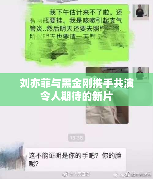 刘亦菲与黑金刚携手共演令人期待的新片