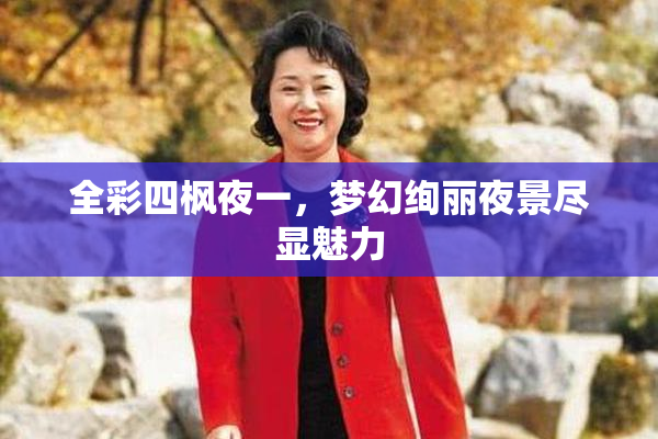 全彩四枫夜一，梦幻绚丽夜景尽显魅力