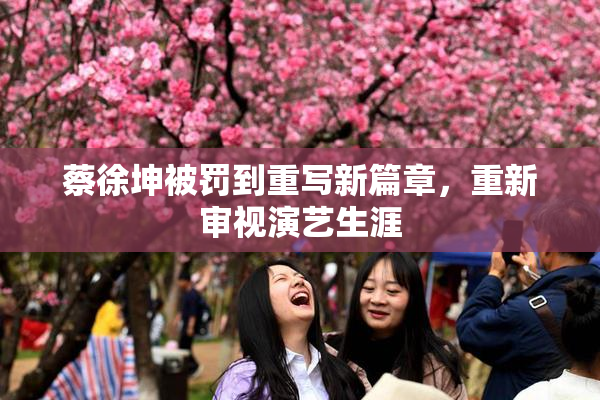 蔡徐坤被罚到重写新篇章，重新审视演艺生涯