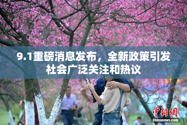 9.1重磅消息发布，全新政策引发社会广泛关注和热议