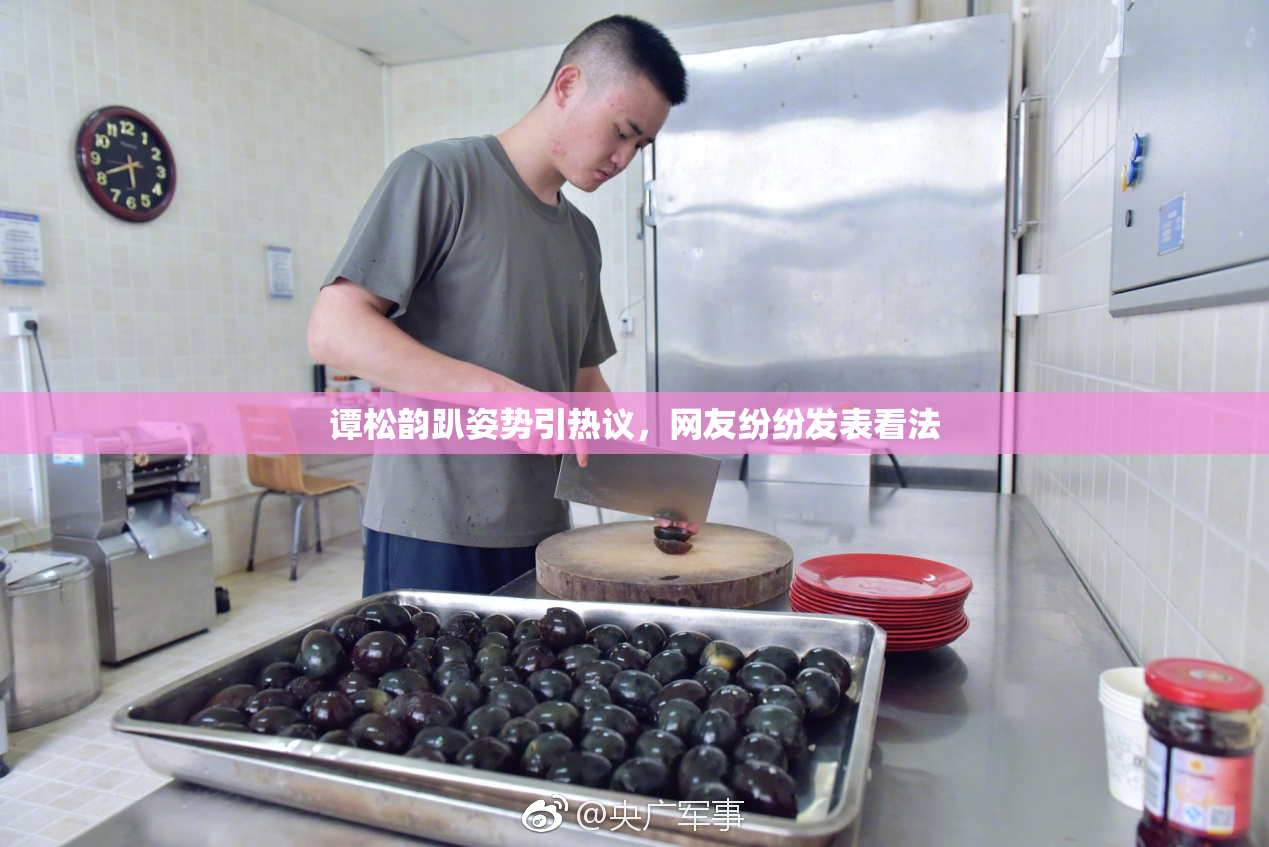 谭松韵趴姿势引热议，网友纷纷发表看法