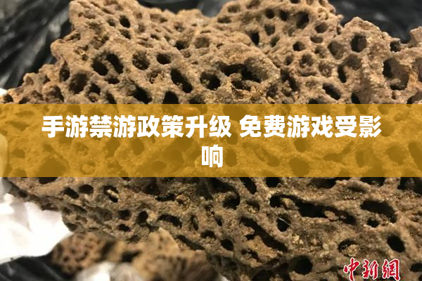 手游禁游政策升级 免费游戏受影响