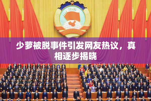 少萝被脱事件引发网友热议，真相逐步揭晓