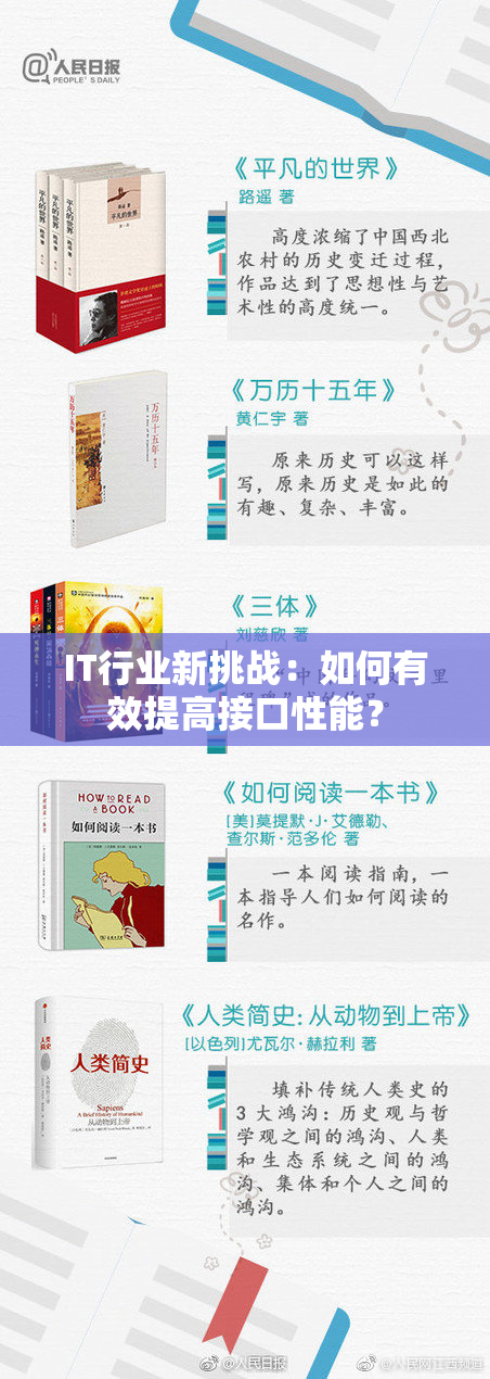 IT行业新挑战：如何有效提高接口性能？