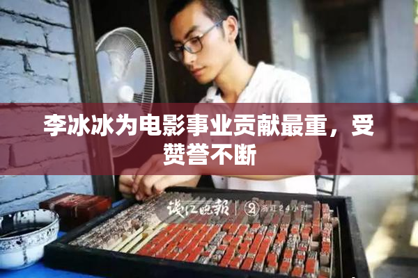 李冰冰为电影事业贡献最重，受赞誉不断