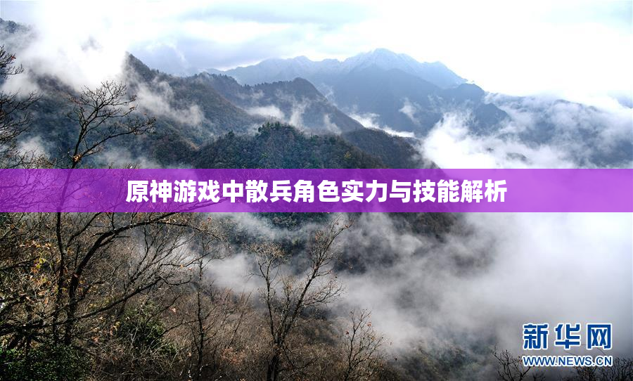 原神游戏中散兵角色实力与技能解析