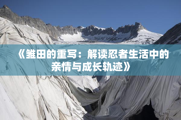 《雏田的重写：解读忍者生活中的亲情与成长轨迹》