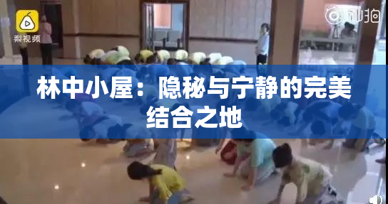 林中小屋：隐秘与宁静的完美结合之地
