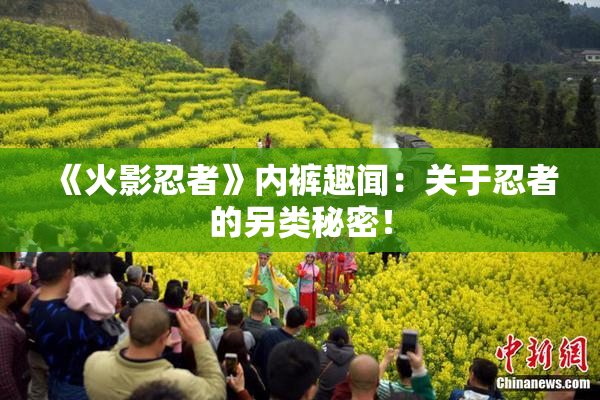 《火影忍者》内裤趣闻：关于忍者的另类秘密！