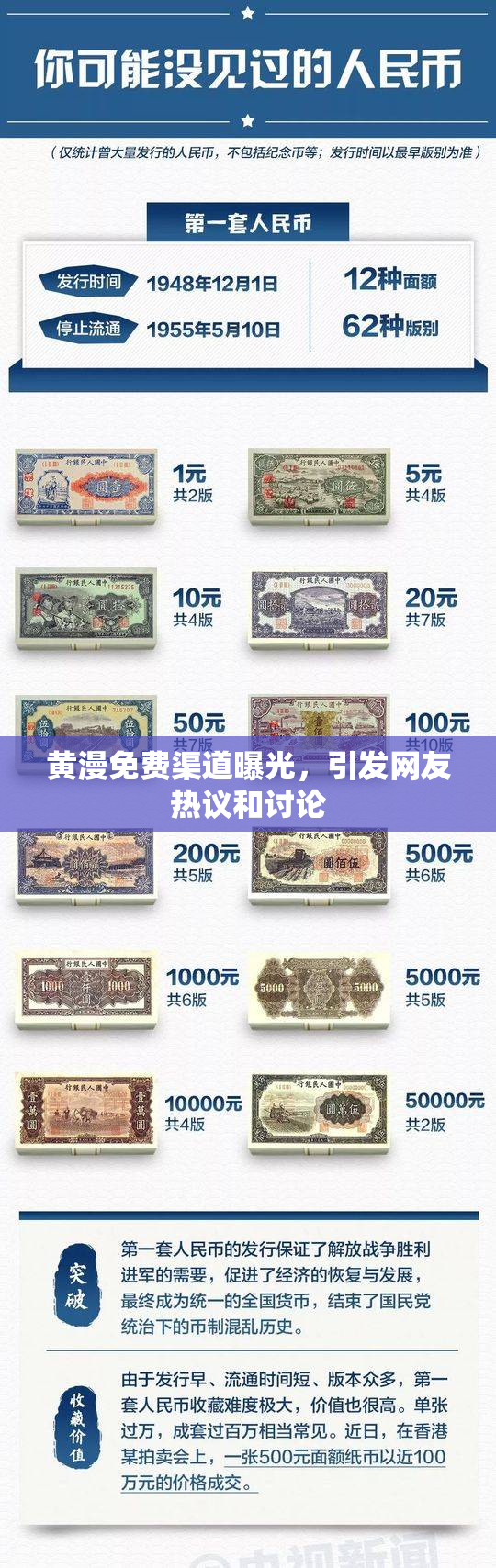黄漫免费渠道曝光，引发网友热议和讨论
