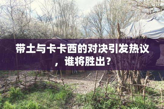 带土与卡卡西的对决引发热议，谁将胜出？