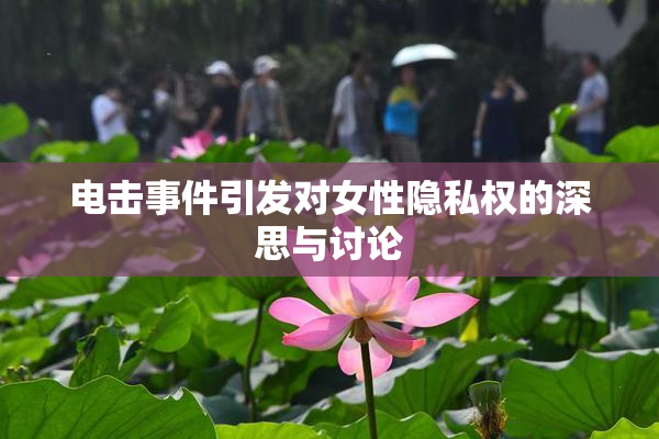 电击事件引发对女性隐私权的深思与讨论