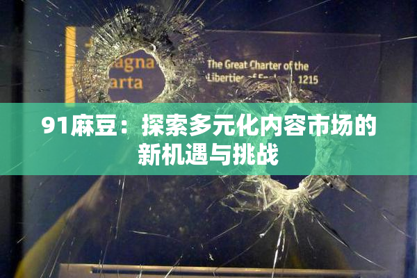 91麻豆：探索多元化内容市场的新机遇与挑战