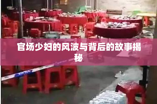 官场少妇的风波与背后的故事揭秘