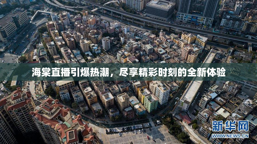 海棠直播引爆热潮，尽享精彩时刻的全新体验