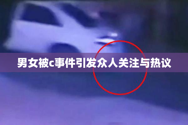 男女被c事件引发众人关注与热议