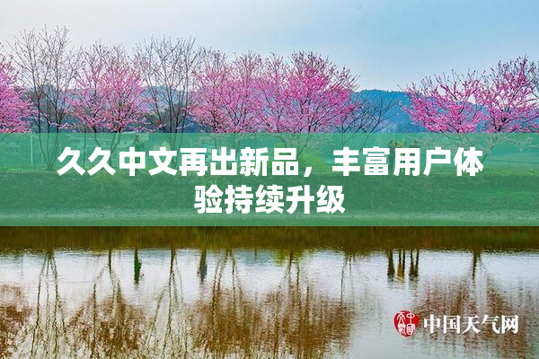 久久中文再出新品，丰富用户体验持续升级