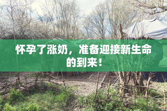 怀孕了涨奶，准备迎接新生命的到来！