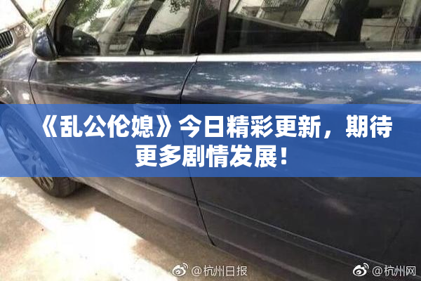 《乱公伦媳》今日精彩更新，期待更多剧情发展！