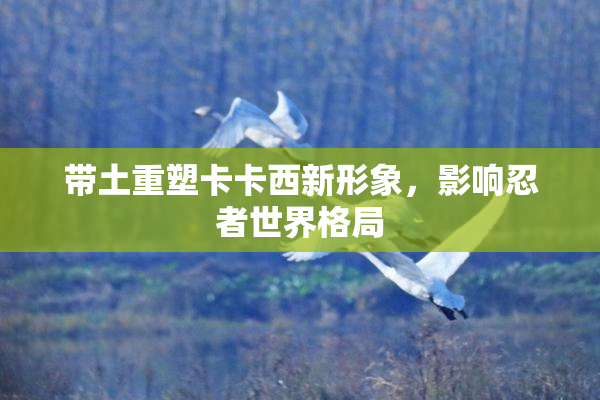 带土重塑卡卡西新形象，影响忍者世界格局